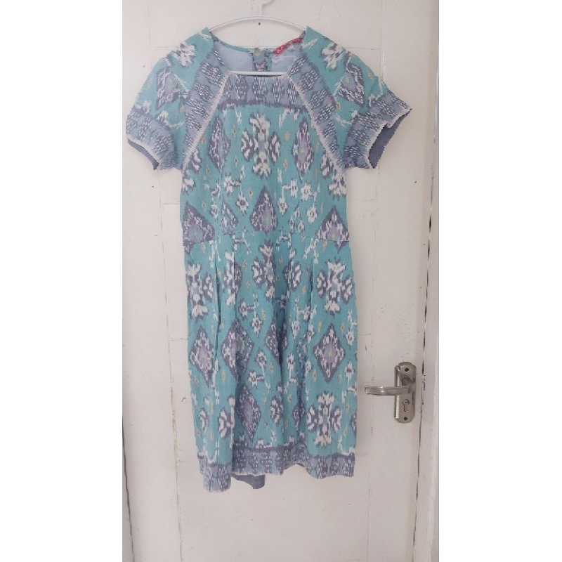 Preloved Dress Batik Tenun