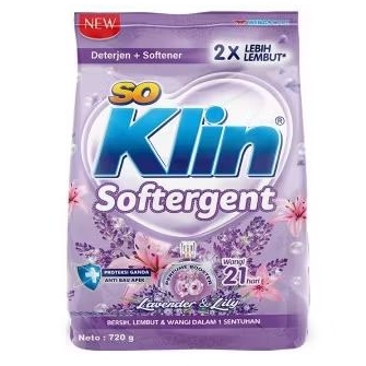 Detergen bubuk SOKLIN softergen 700/770 Gr