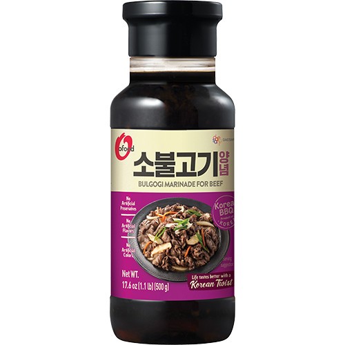 

Bumbu saus Beef Bulgogi Marinade BBQ Daesang chung jung one Korea 280g