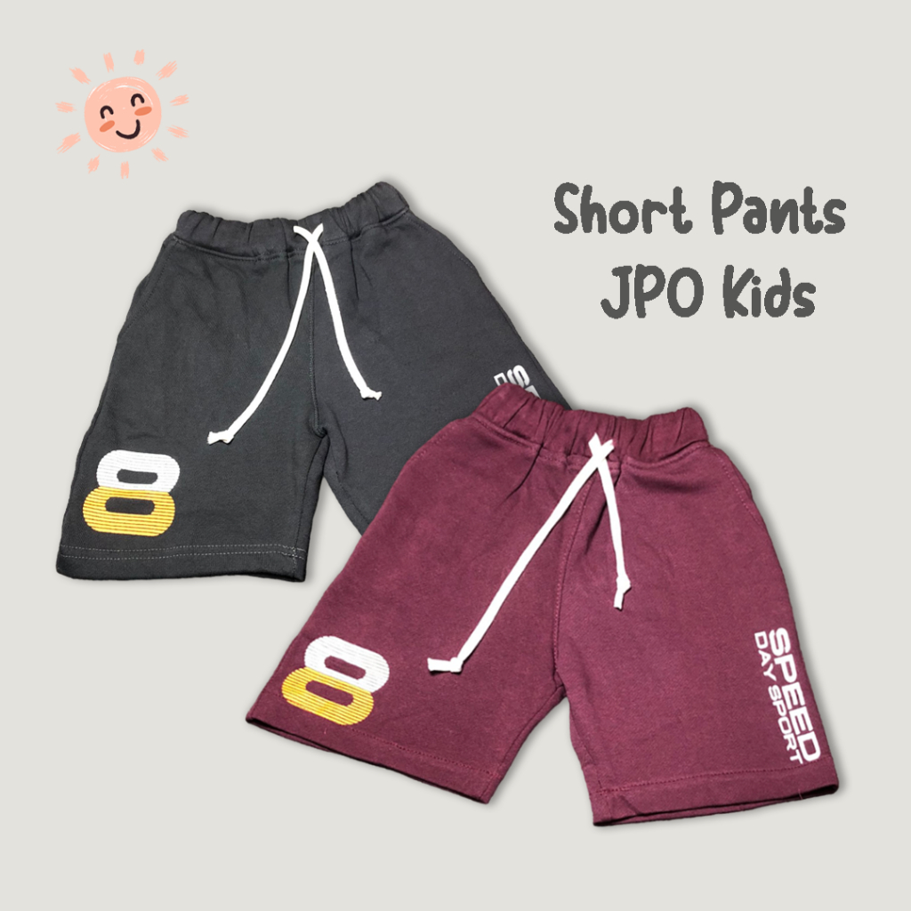 JPO KIDS SHORT PANTS KIDS - Celana Anak Laki-Laki 2-6 tahun
