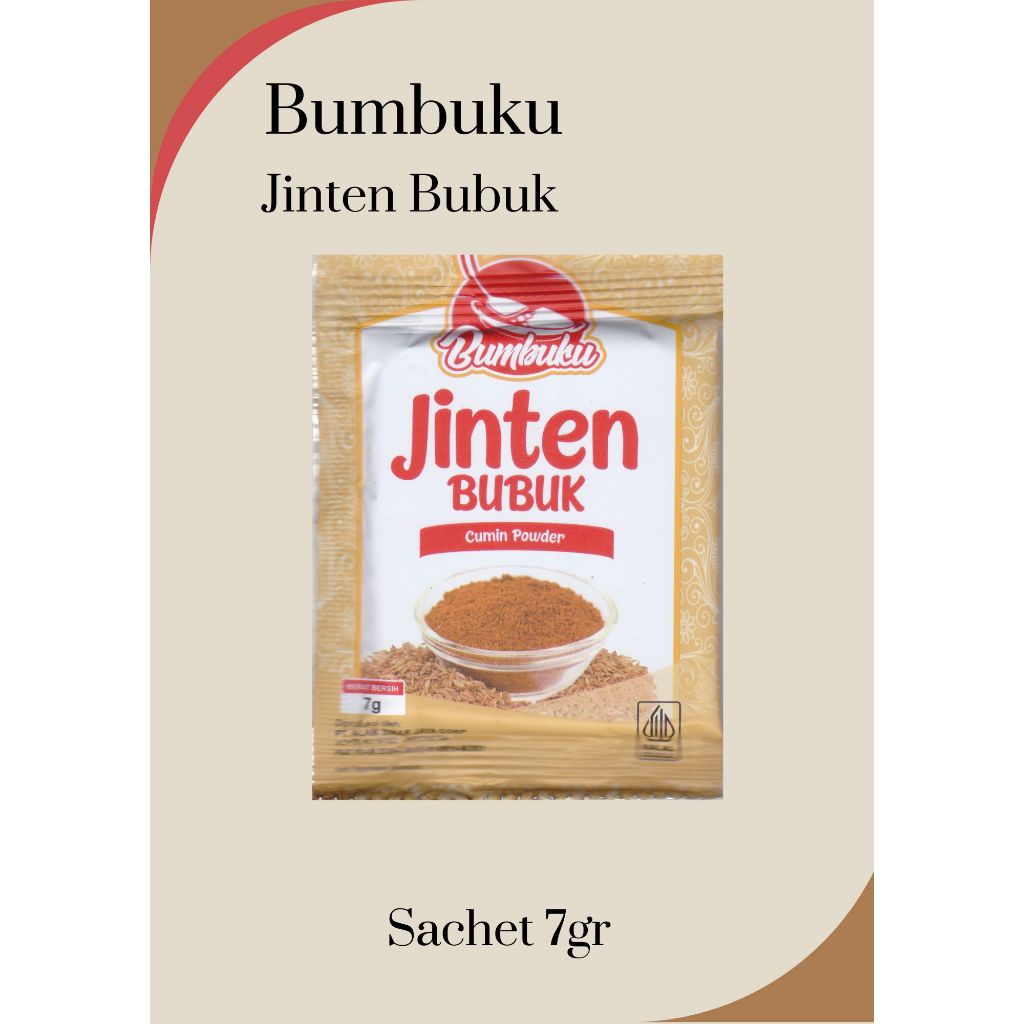 

Bumbuku jinten Bubuk 7Gr