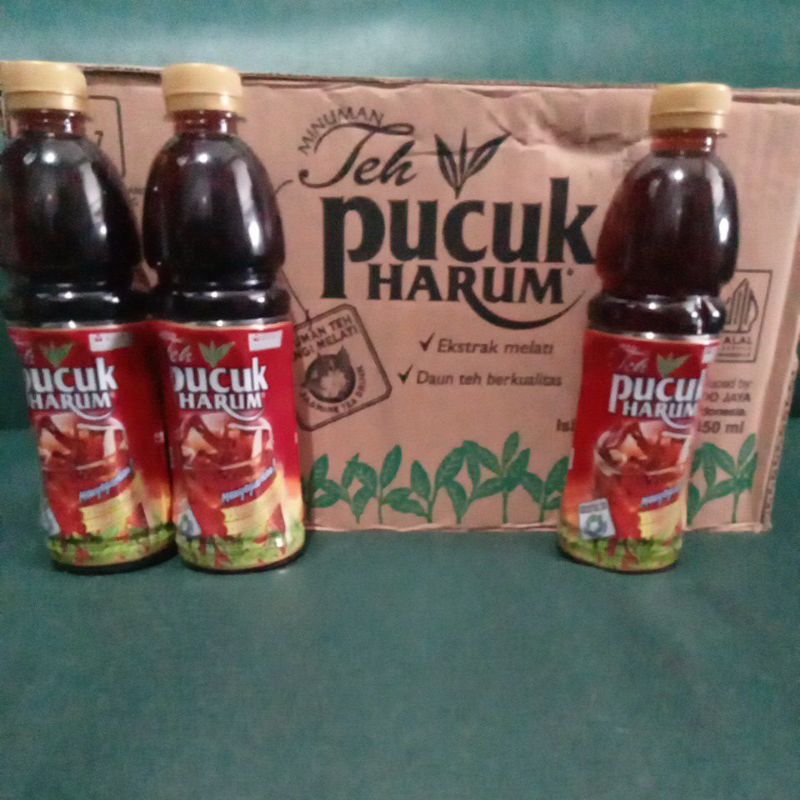 

Teh pucuk harum 350ml 1 dus isi 24 botol