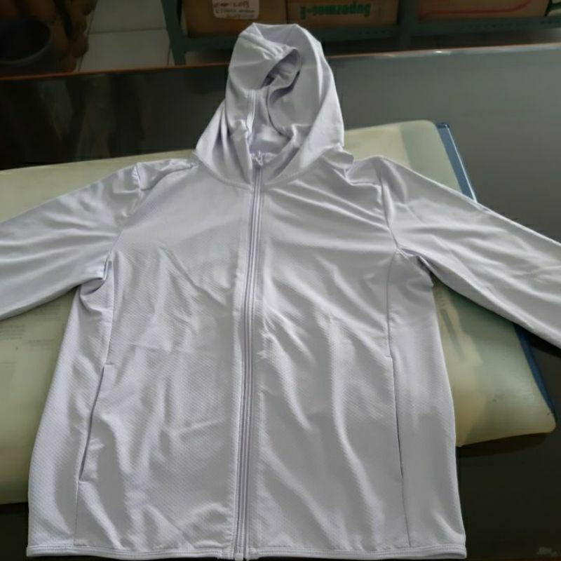 Jaket Airism Ungu Muda Anak Perempuan UNIQLO ASLI | Preloved