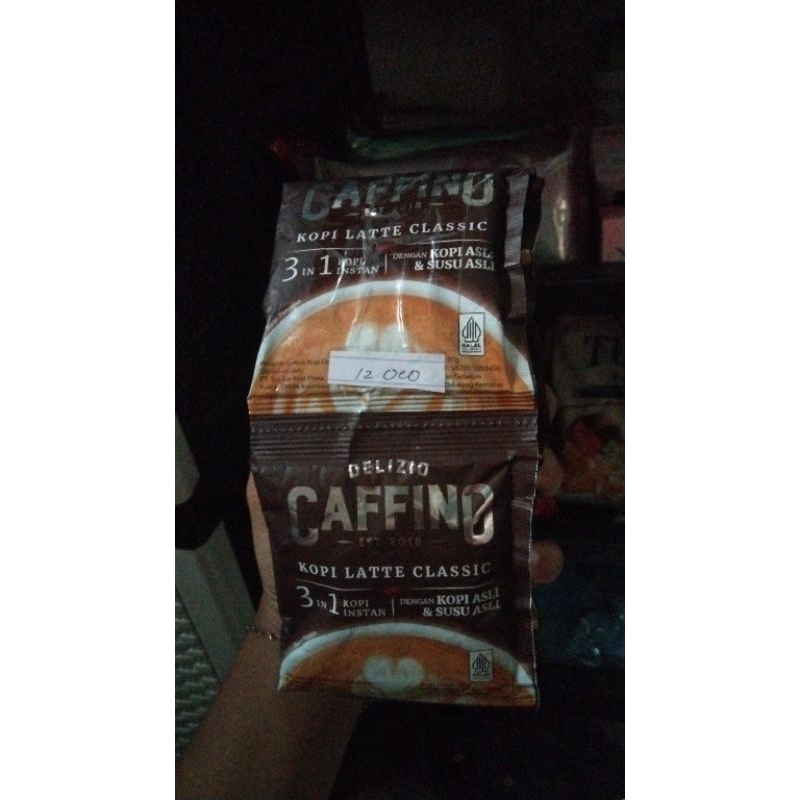 

kopi Delizio caffino/1runtuy isi 10/kopi latte classic