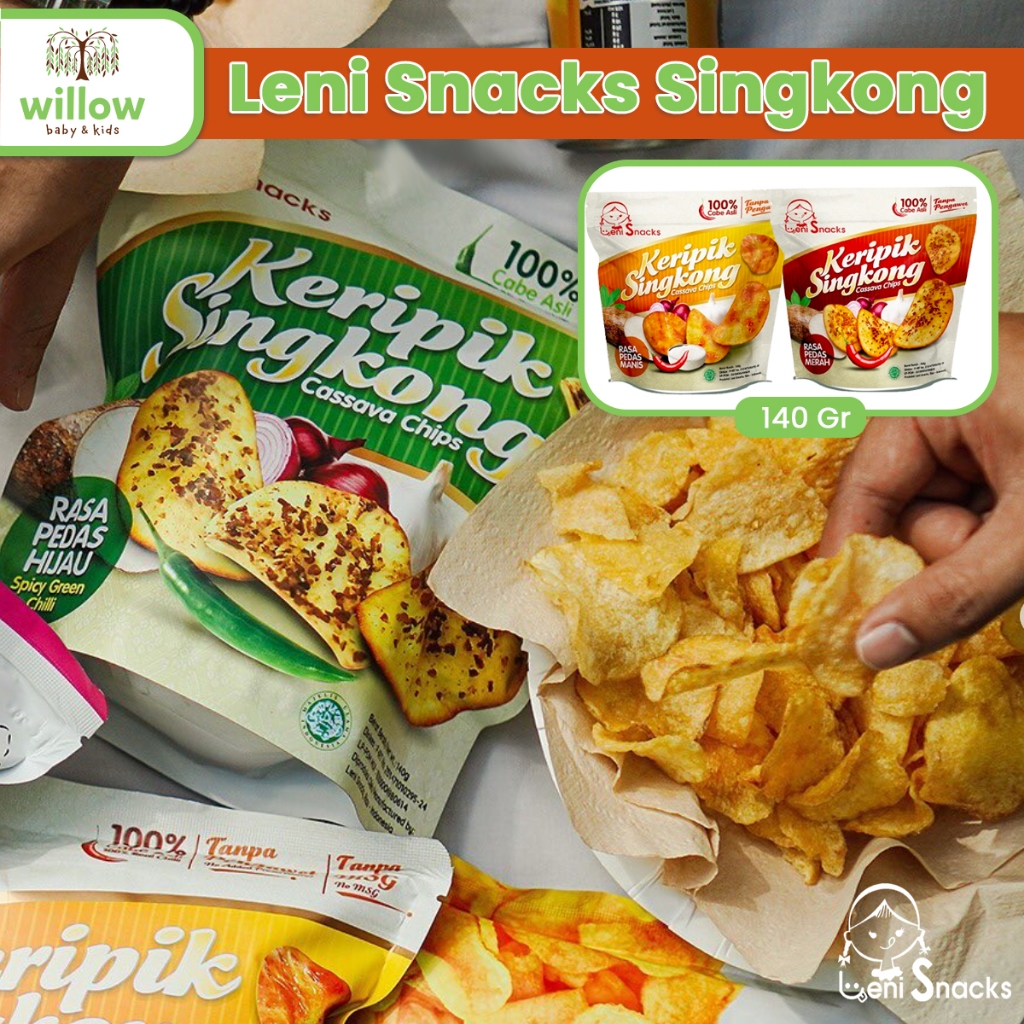 

Keripik - Leni Snacks Singkong 140Gr