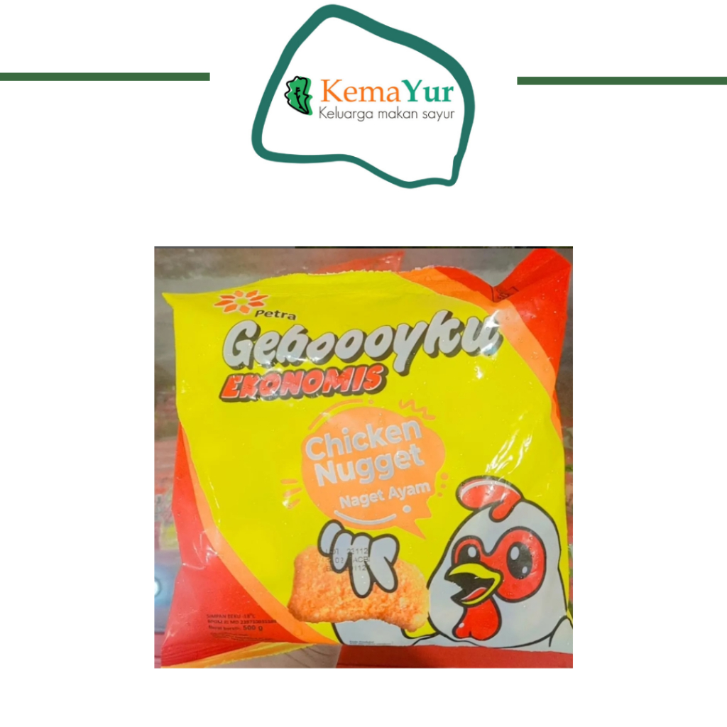 

FROZEN GEBOYKU NUGGET EKONOMIS 500GR