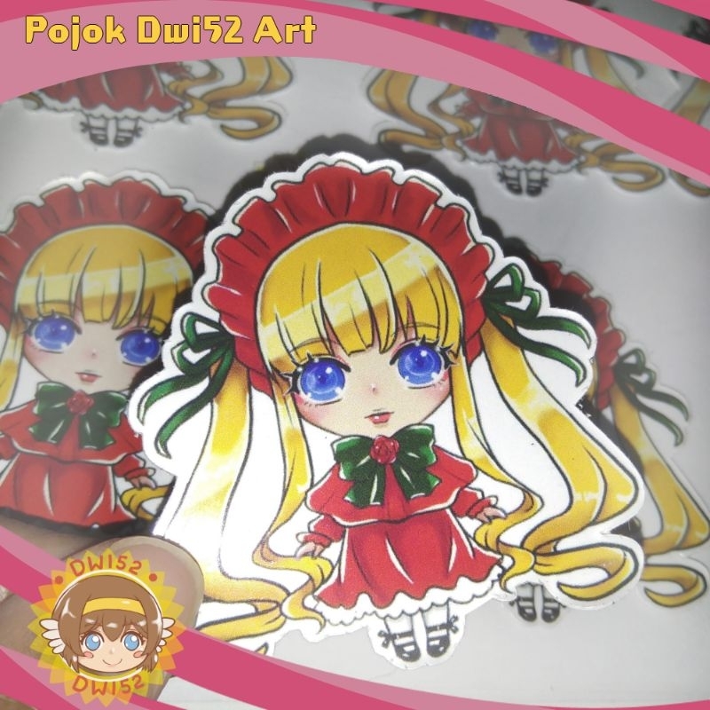 

Stiker Vinyl Chibi Doll Shinku Rozen Maiden