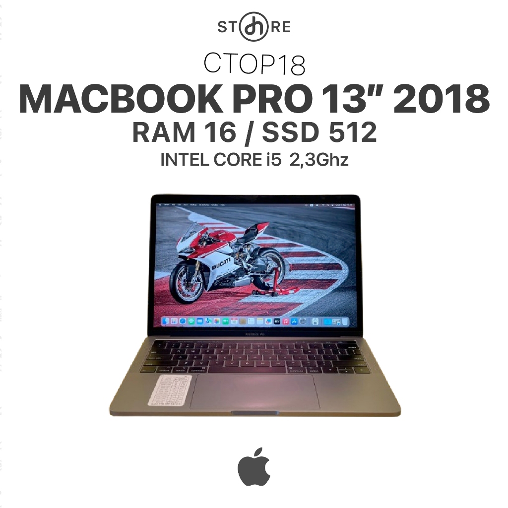 Second , Macbook Pro 2018 13" , 16/512 , Grey , CTOP18