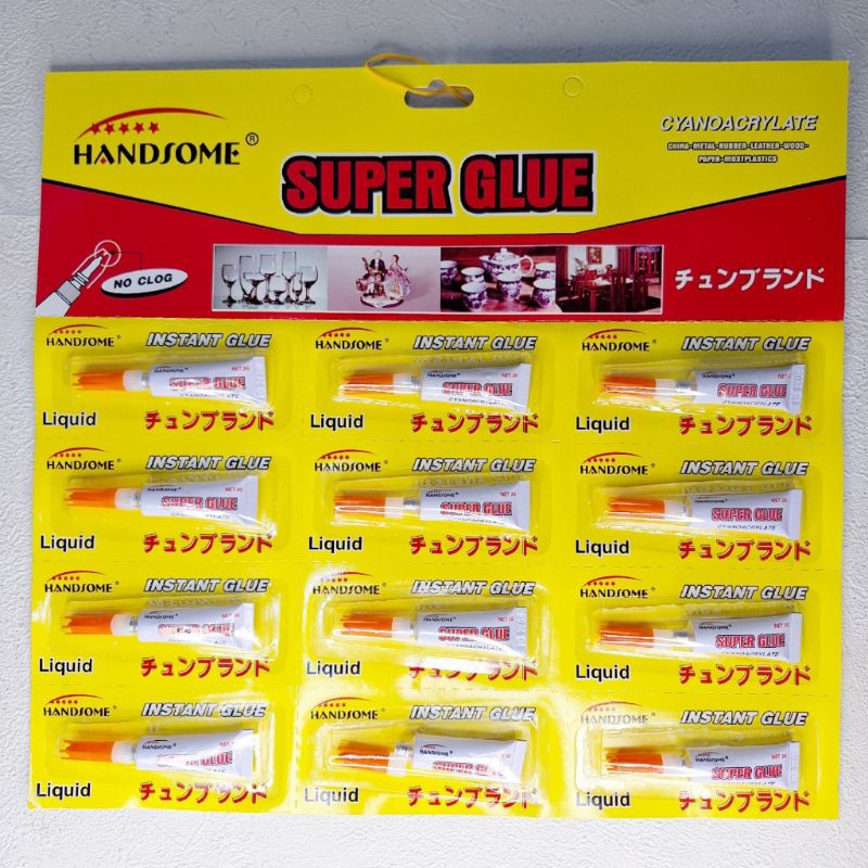 

LEM INSTAND GLUE HANDSOME/ perrenceng isi 12