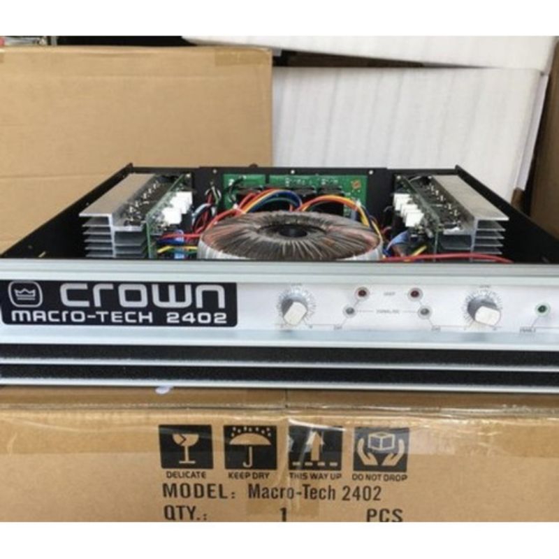 POWER AMPLIFIER CROWN MARCO TECH 2402