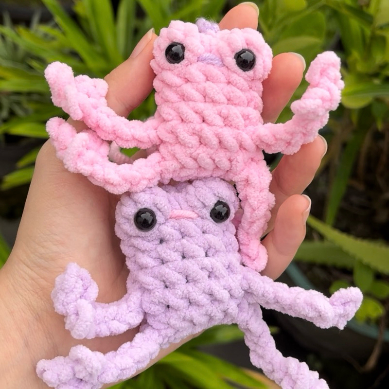 Frog kodok plush amigurumi gantungan kunci