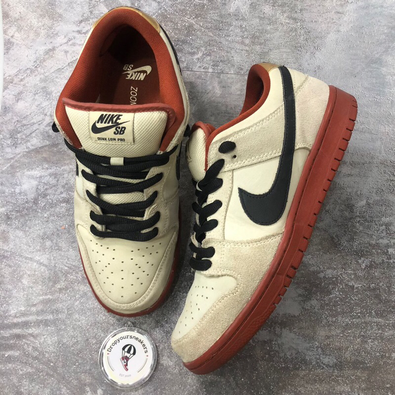 NIKE SB DUNK LOW Pro Muslin Hennessey 100% Original