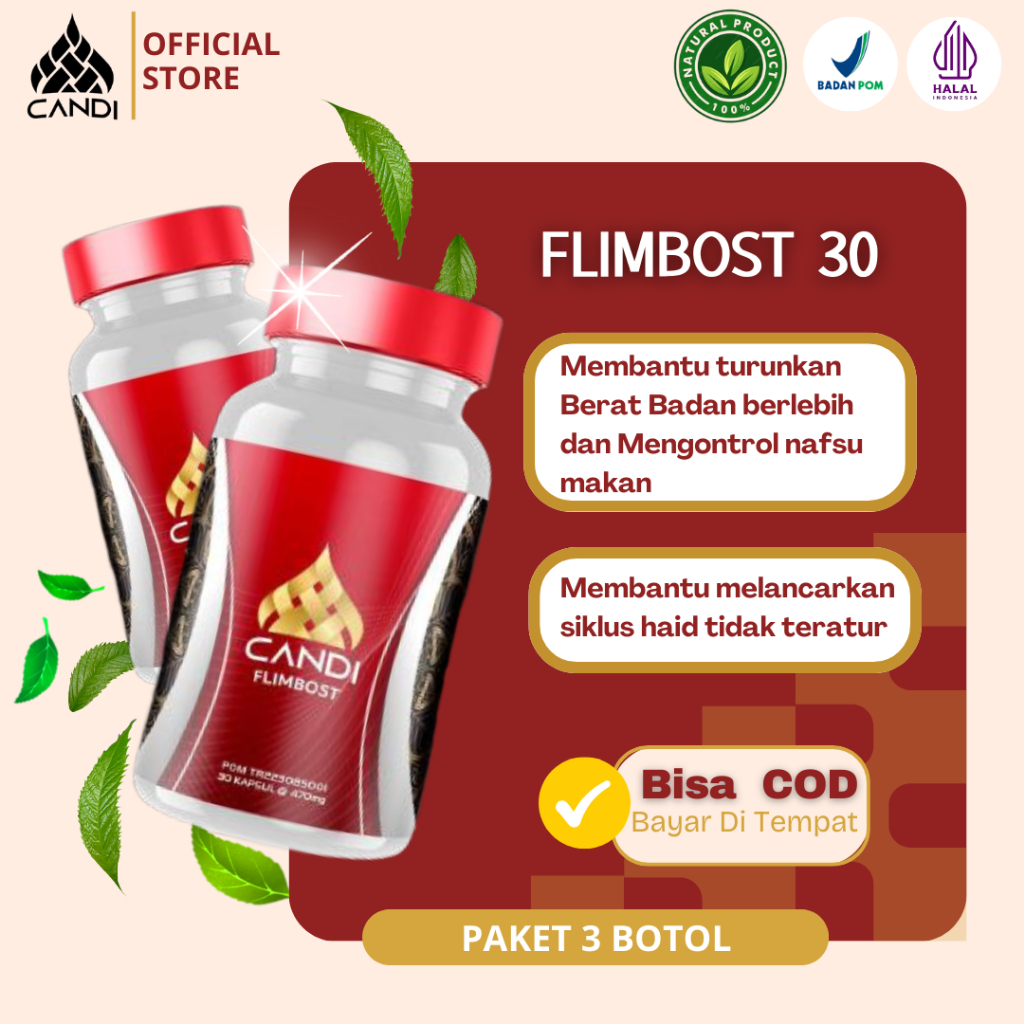 PAKET TIGA CANDI FLIMBOST EX OPH SLIMMING