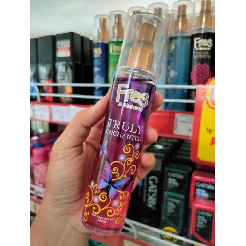 fresh and natural parfum body mist 100ml