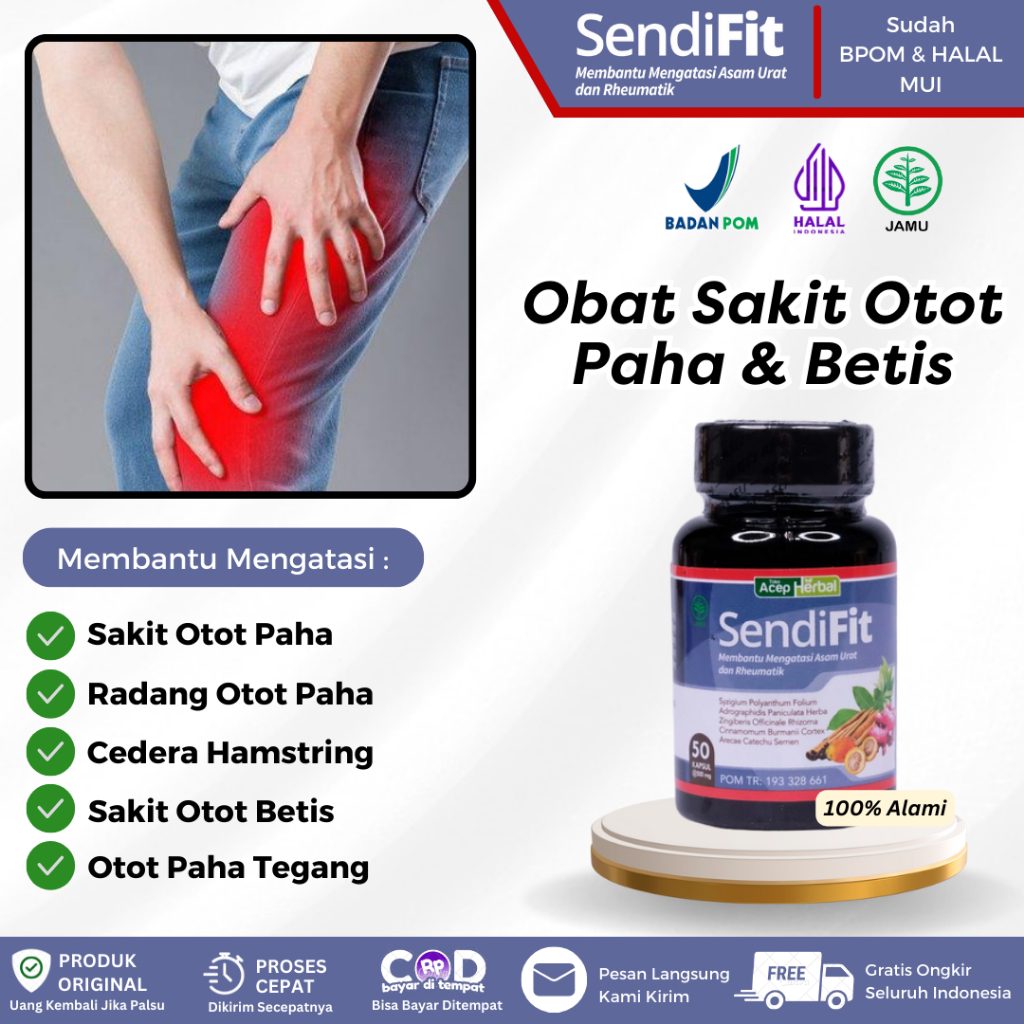 Obat Nyeri Otot Paha dan Betis, Sakit Paha Bagian Belakang, Nyeri Pangkal Paha, Otot Paha Tegang, Ce