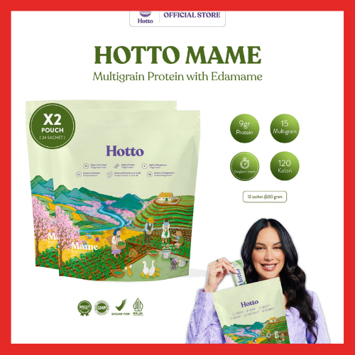 

HOTTO MAME 24 Sachet Multigrain Edamame