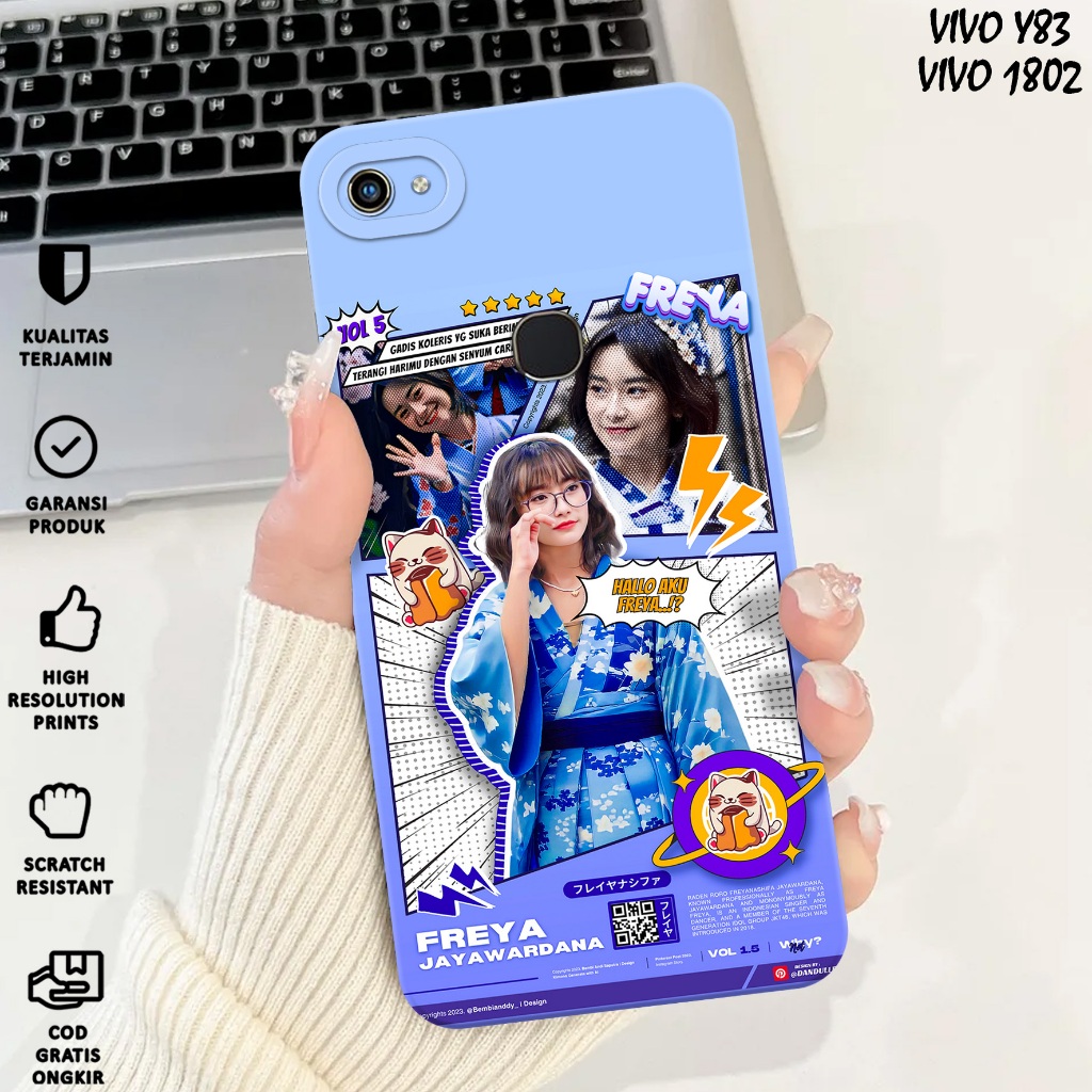 CASE VIVO Y83 - Casing Vivo Y83 Motif JKT 48 - Case Hp Y83 - Casing Hp Y83 - Softcase Hp Vivo Y83 - 