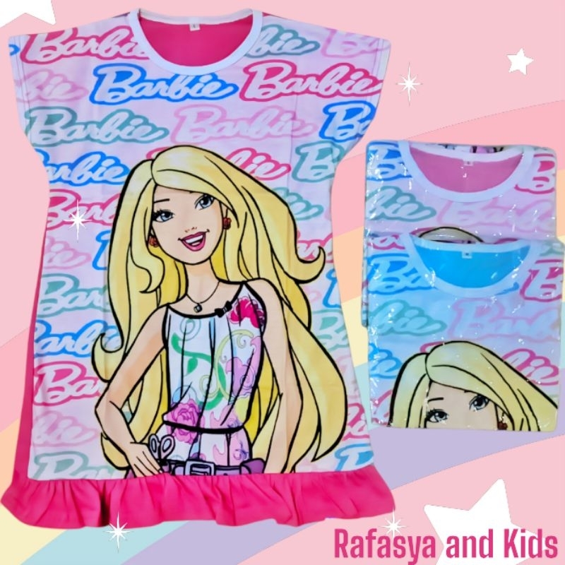 DRESS ANAK PEREMPUAN DEDINA MOTIF PRINTING USIA 2 - 8 TAHUN / DASTER ANAK PEREMPUAN