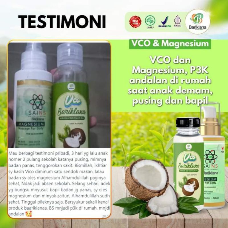 

VCO BARIKLANA 100ml