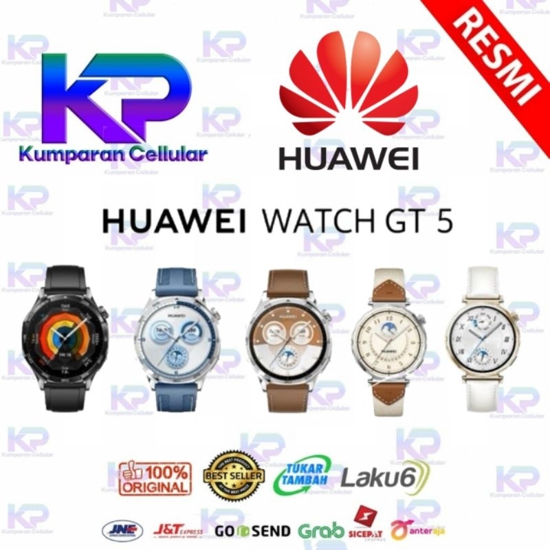 HUAWEI WATCH GT5 GT 5 Smartwatch Garansi Resmi