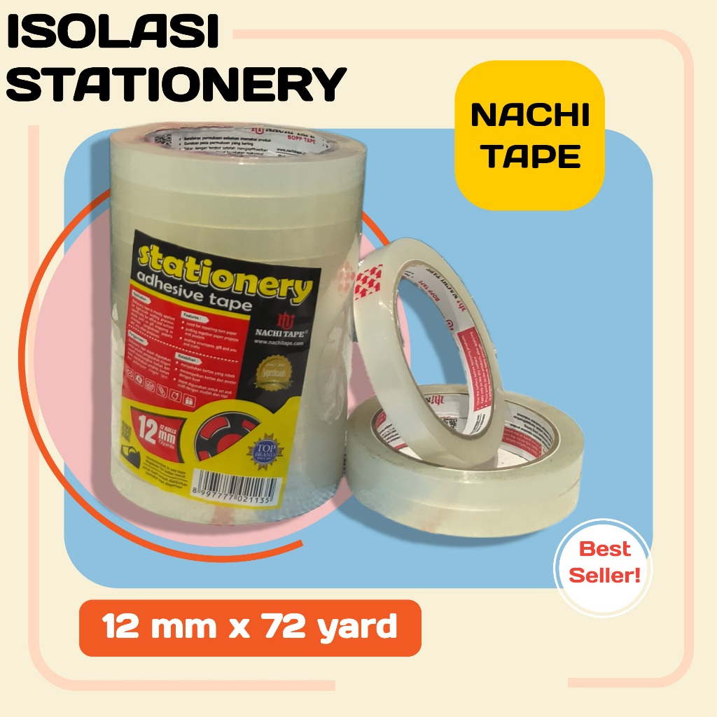 

ISOLASI/ STATIONERY TAPE NACHI