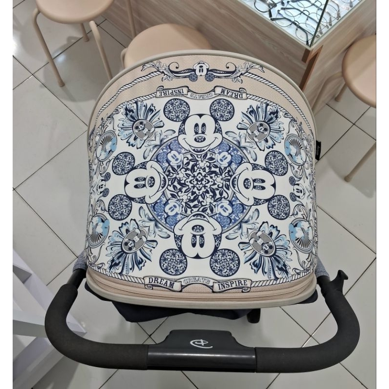 Stroller Branded Easywalker Mini Buggy Limited Edition Mickey Diamond Blue #Stroler Cabin Size #Moth