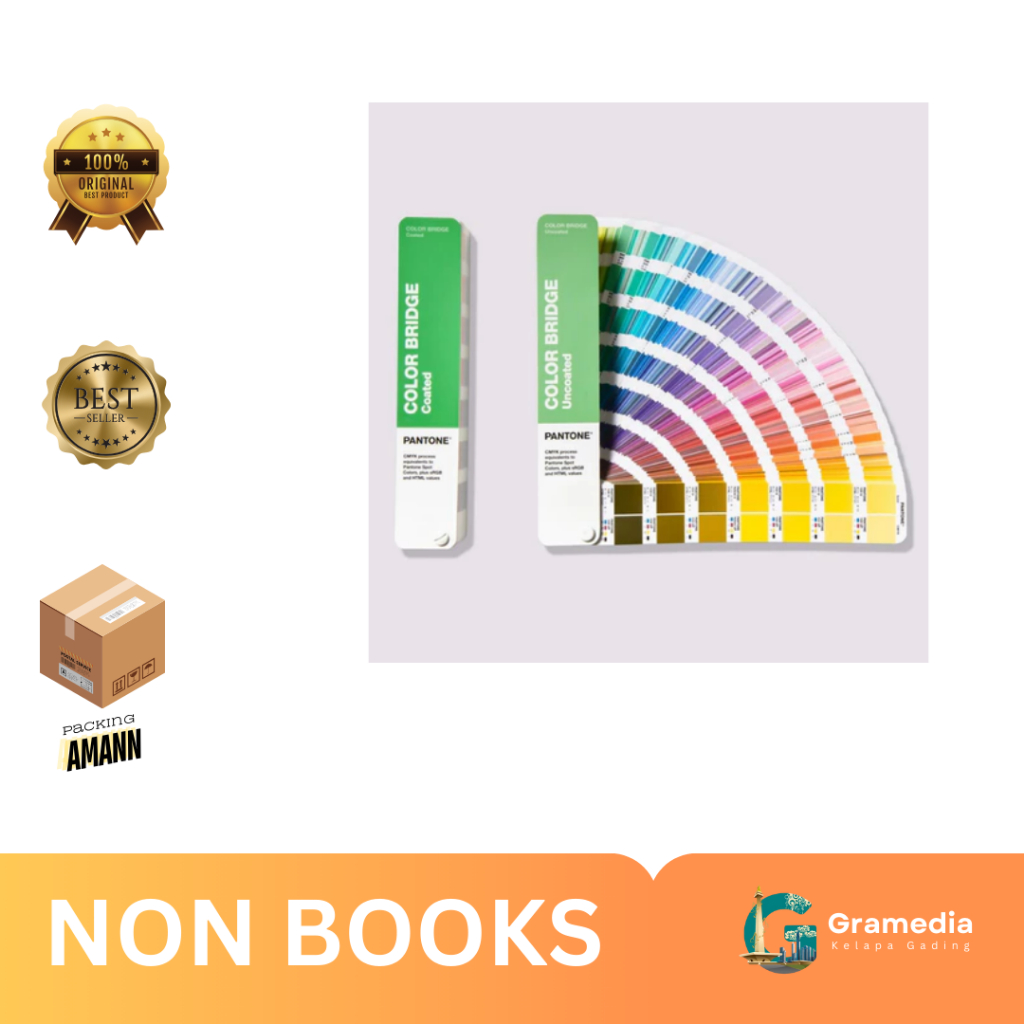 

Gramedia MKG - PANTONE GP6102B COLOR BRIDGE GUIDE SET