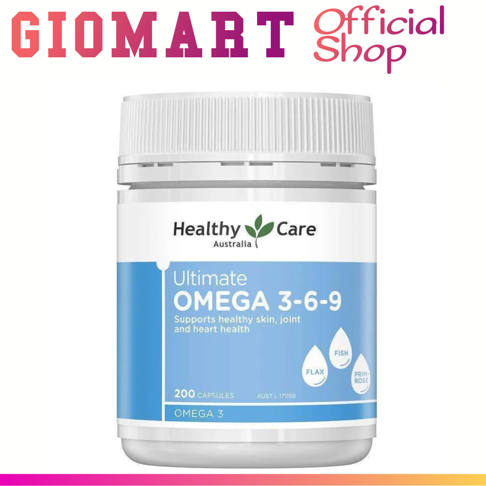 Healthy Care Ultimate Omega 3-6-9 200 Capsules