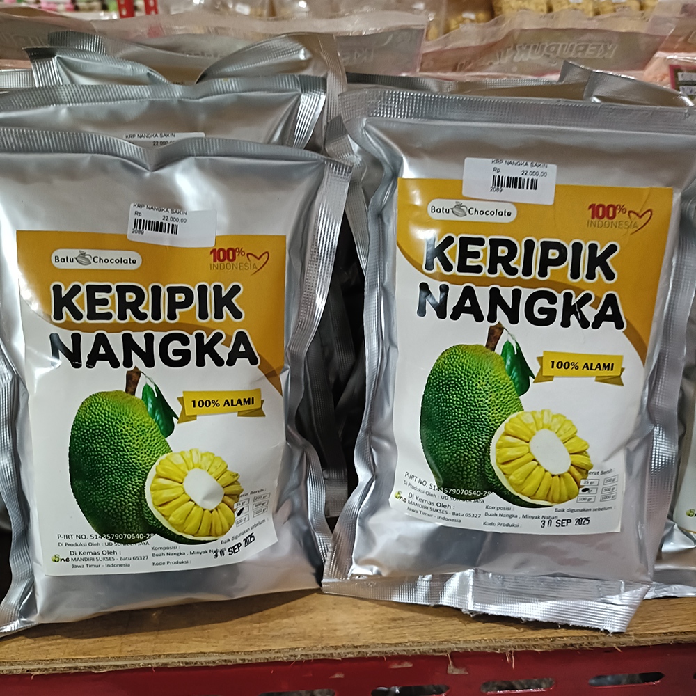 

Cemilan Keripik Buah Nangka Renyah dan Gurih