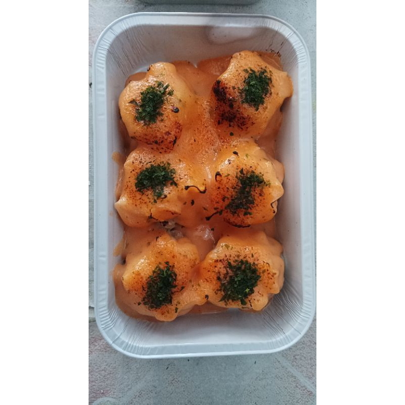 

Dimsum Ayam mentai TANPA TOBIKO Isi 6pcs