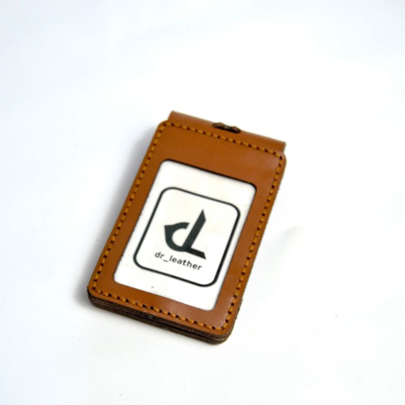 

Id Card Holder Kulit Free Custom Logo/Nama 100% ORIGINAL Asli Kulit DR_Leather