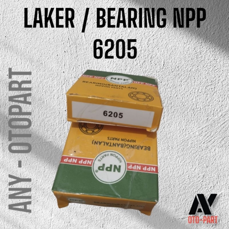 NPP BEARING / LAKER / LAHER ASKRUK AS KRUK 6205 FIZ R / VEGA / JUPITER / RX KING