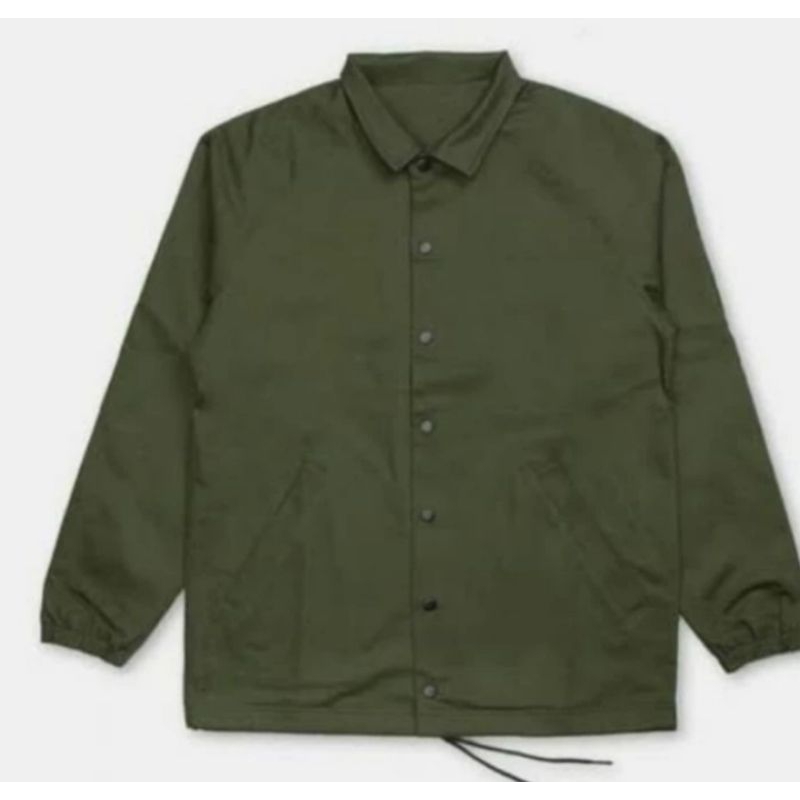 JAKET FLECH COACH POLOS#JAKET PARKA POLOS#JAKET COACH