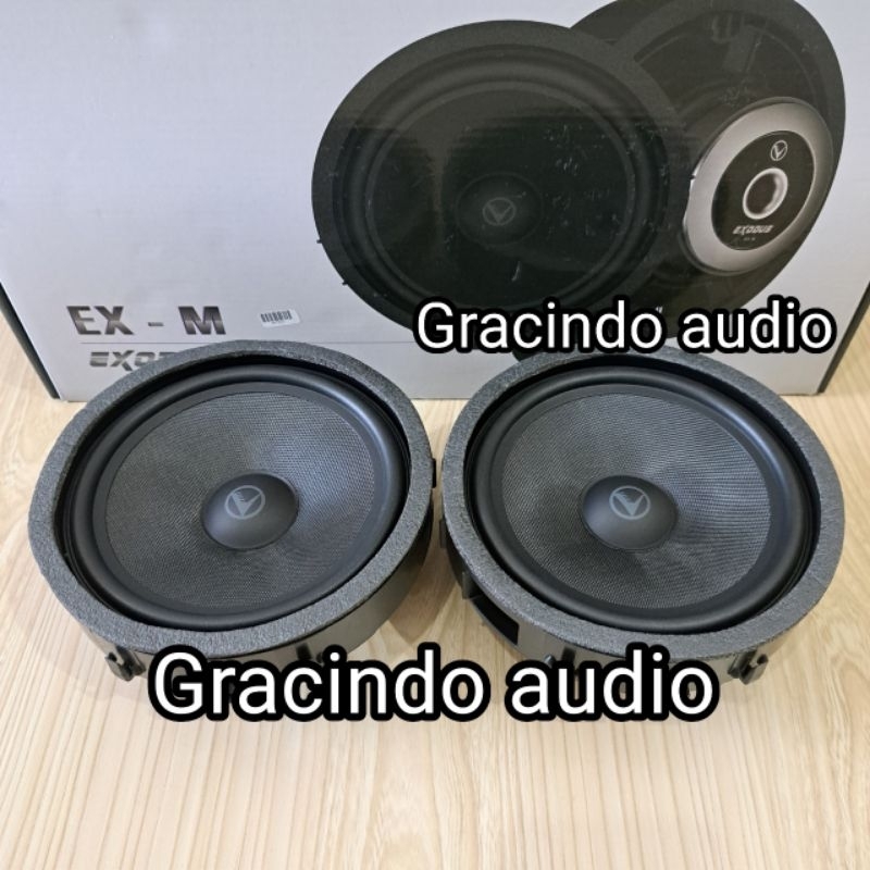 Speaker Midbass Venom Exodus 6.5inch Plug N Play Pintu Mobil Mitsubishi Pajero Original Venom