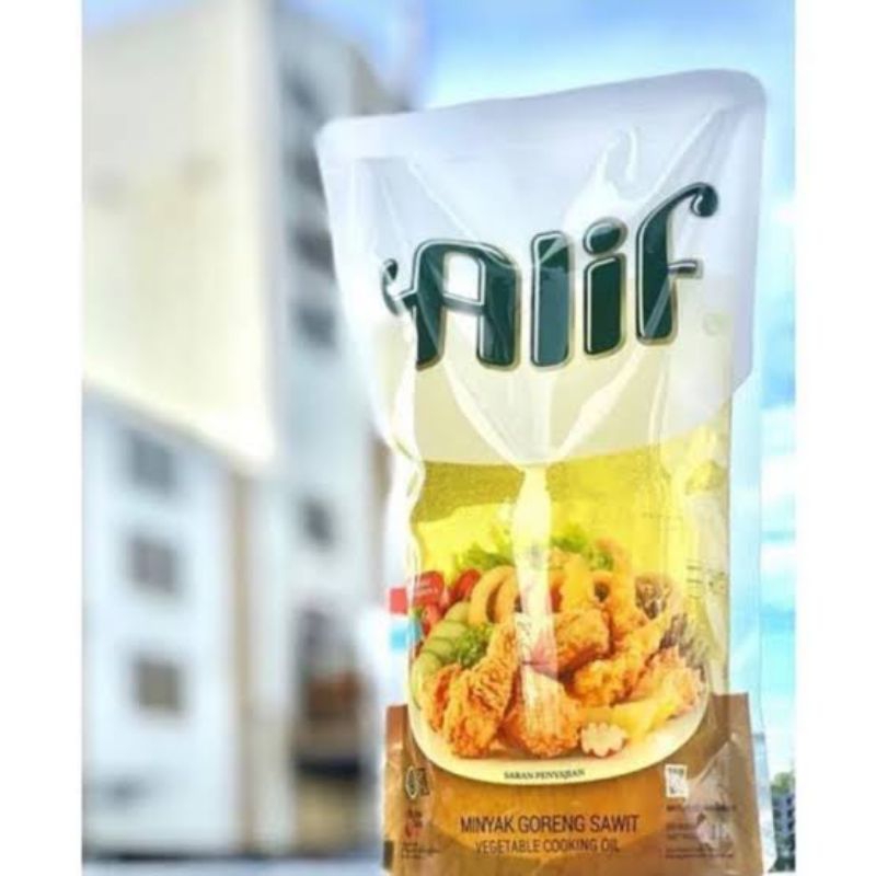 

Minyak Goreng Sawit Alif 1 L Vegetable Cooking Oil