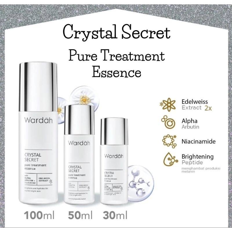 wardah crystal secret brightening essence