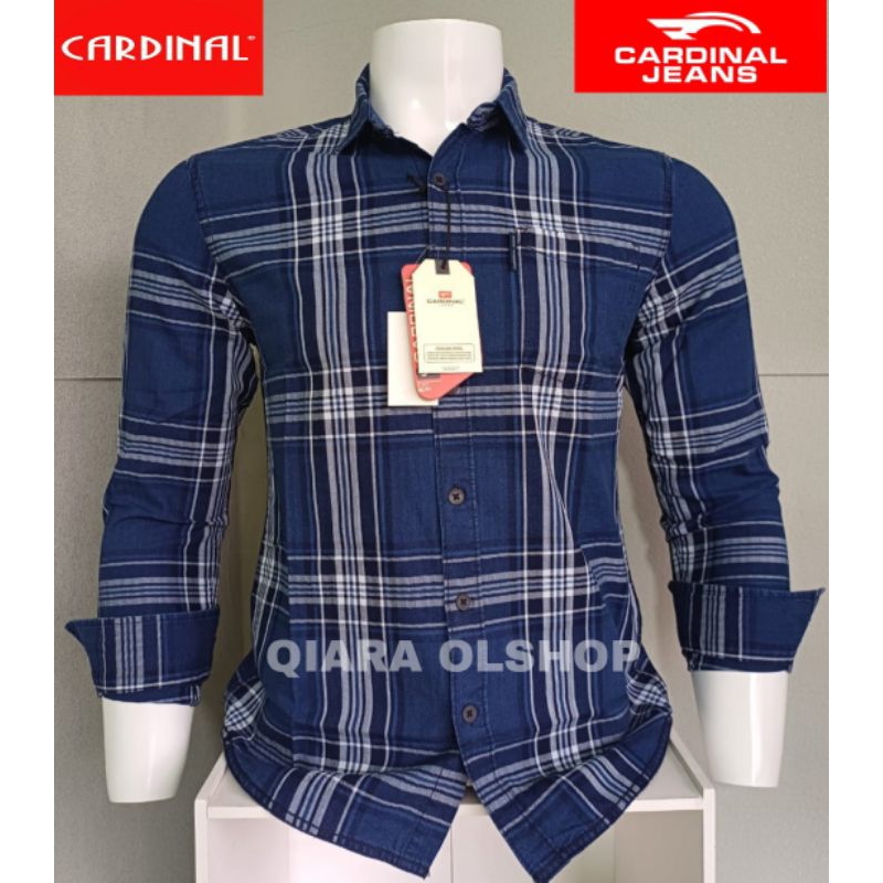 (TERBARU) KEMEJA PRIA CARDINAL JEANS 100✓ ORIGINAL
