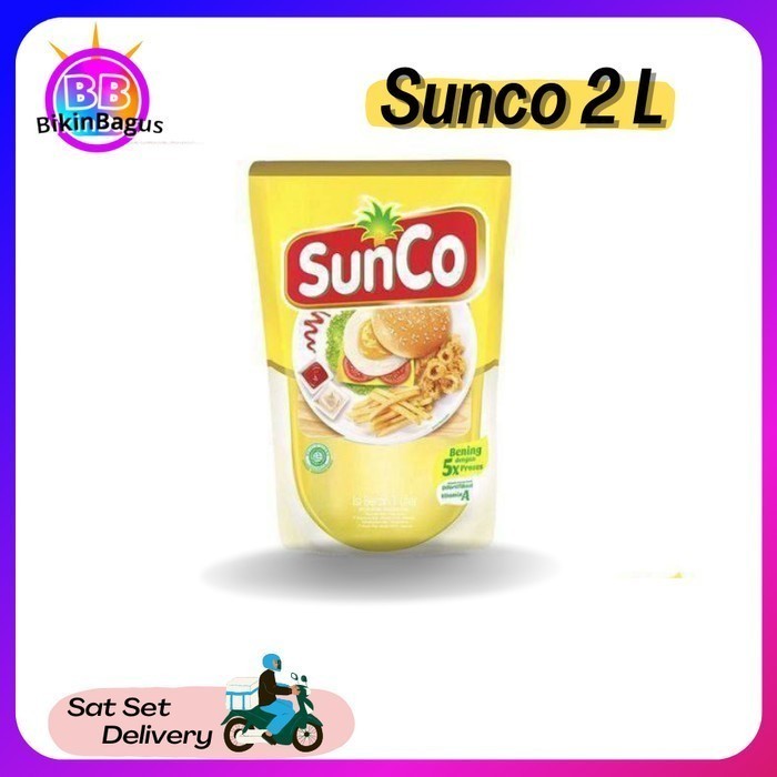 

2L Sunco Migor Sunco Minyak Goreng Bening minyak origina