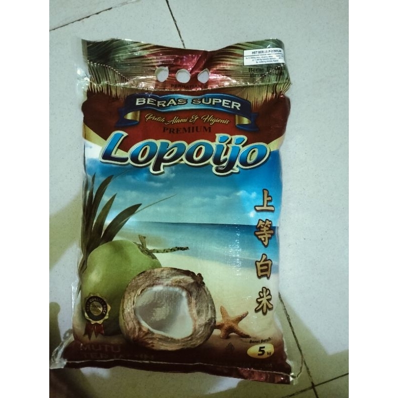 

Beras lopo ijo 5 kg