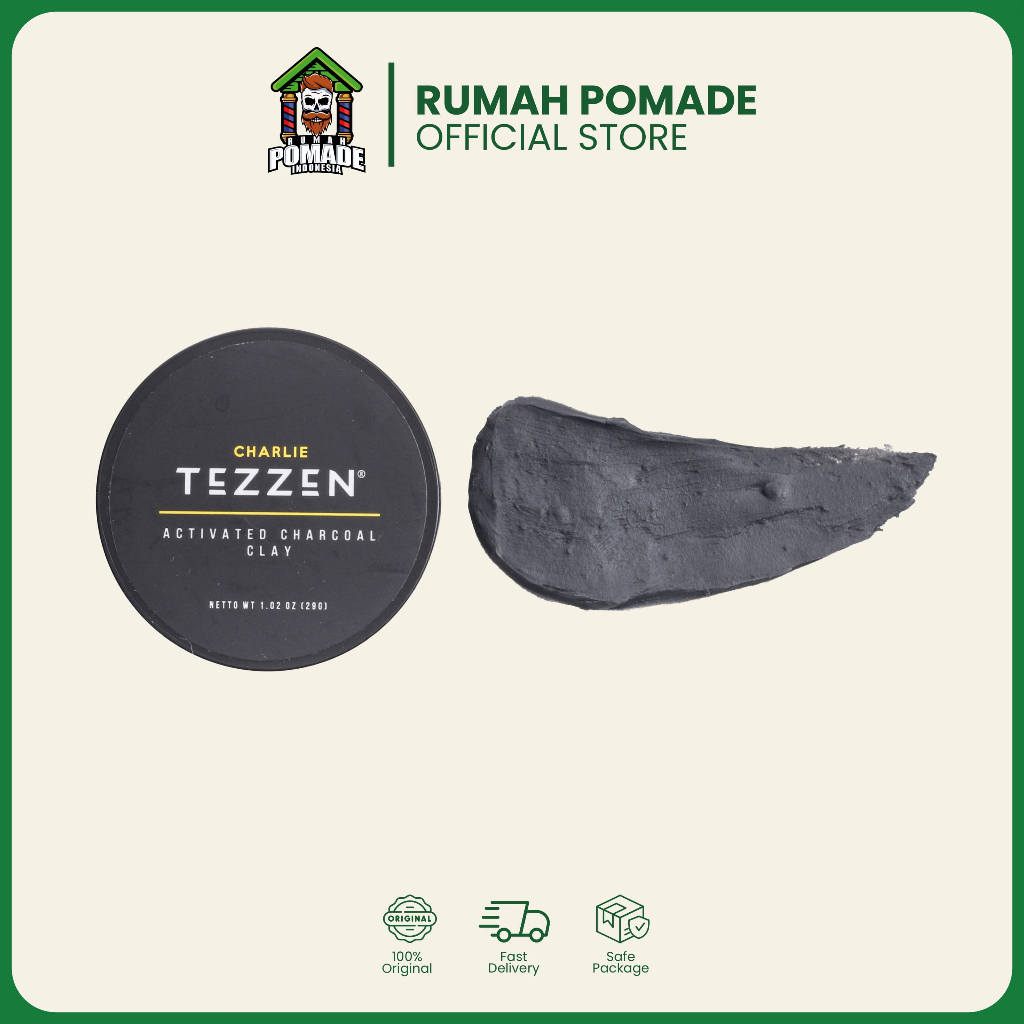 TEZZEN CHARLIE CLAY MINI - Pomade Tezzen Clay Original 30 g