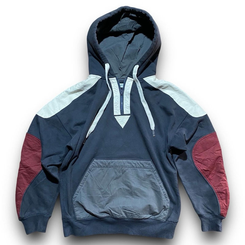 Isabel Marant "Etoile" Charm Patch Cotton Blend Fleece Hoodie