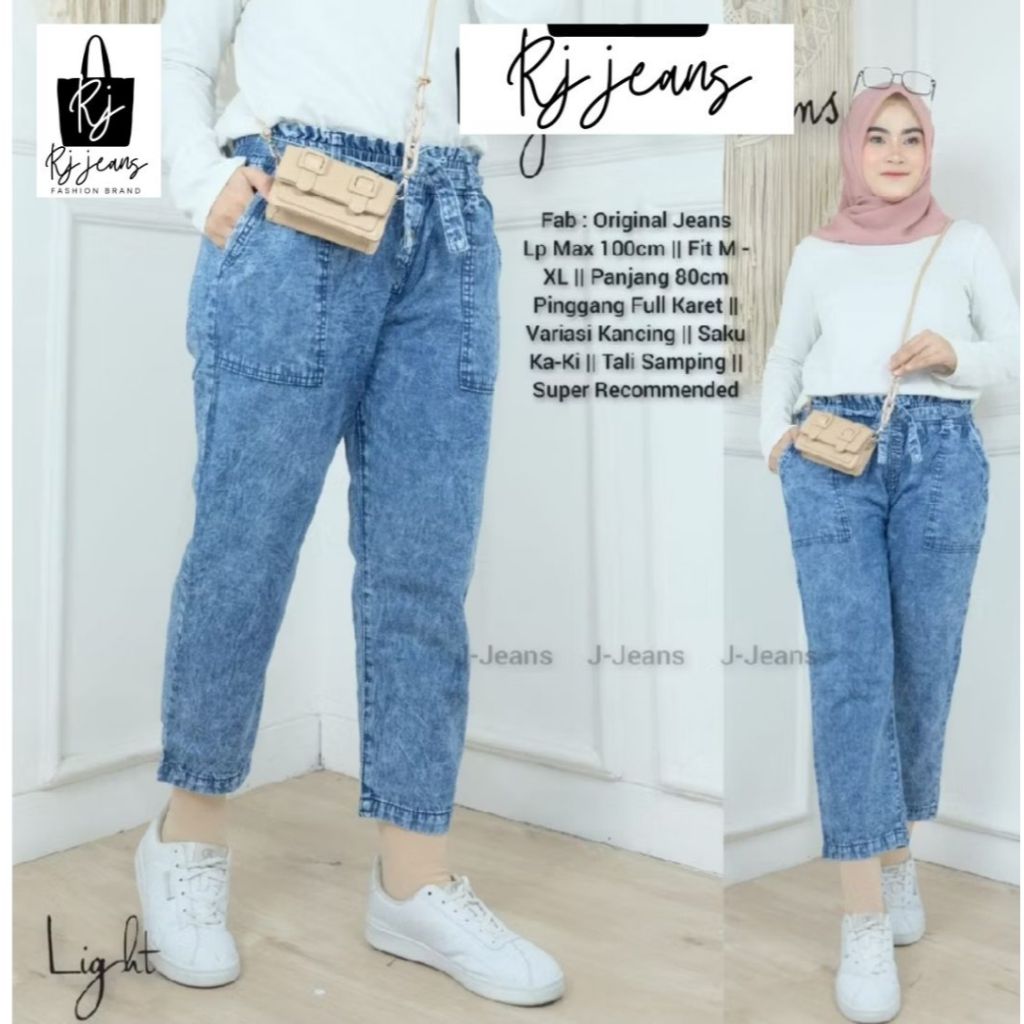 Celana Jeans Korean Style Wanita