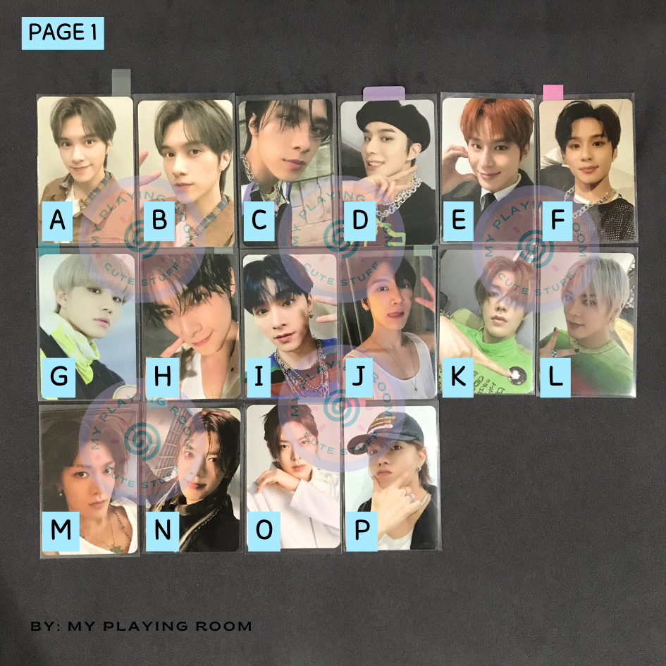 [MPR] Hendery Xiaojun Jungwoo Yuta Ten NCT 127 WAYV Photocard Official Perfume 2 Baddies Neo Zone Go