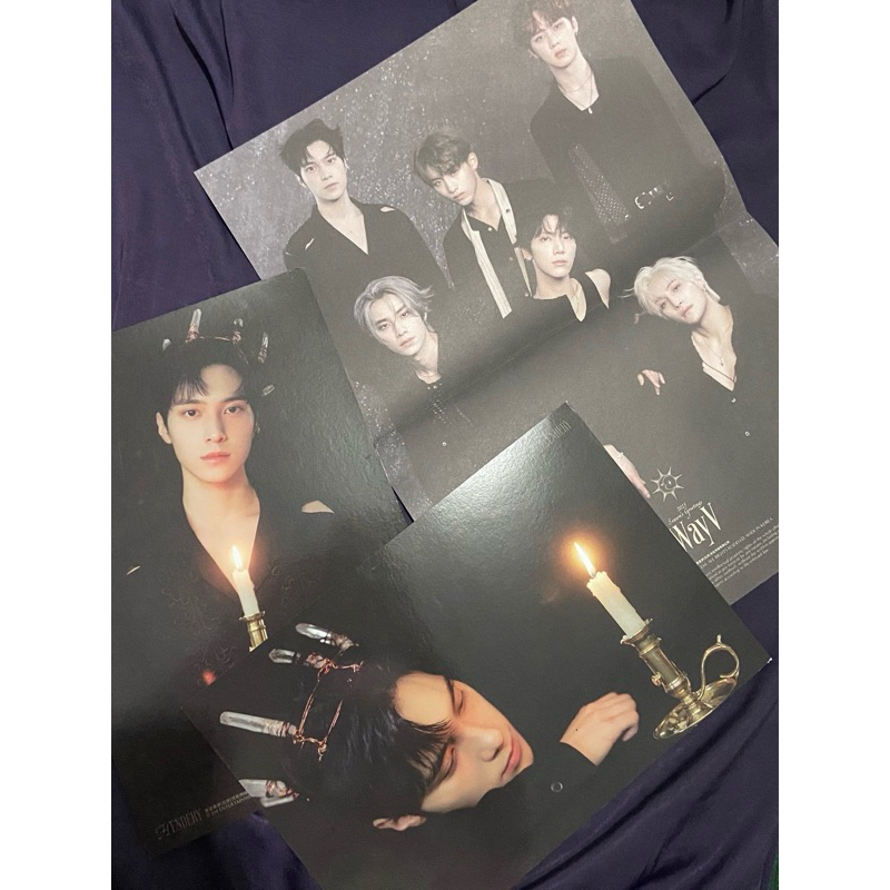 HENDERY POSTCARD SEASON GREETING 2023 & WAYV POSTER SEASON GREETING 2023