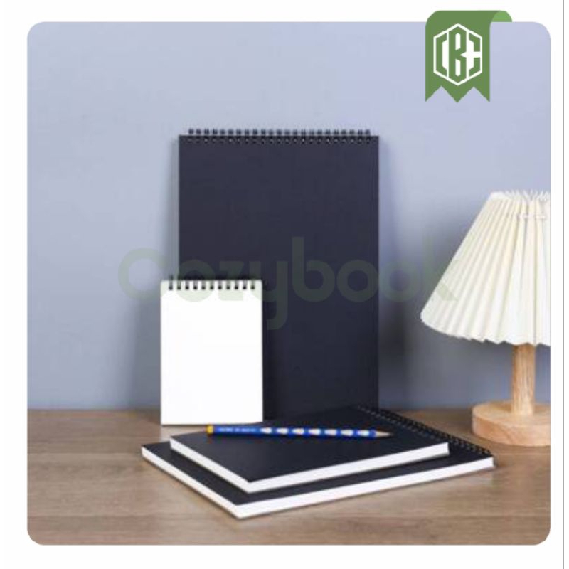 

Watercolor Sketchbook Ring Ukuran A6,A5,B5 Isi 20 Lembar 250 Gsm
