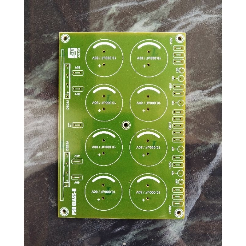 PCB PSU 8 Elco Class H.