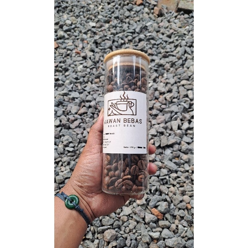 

Roast Bean (Biji Kopi Premium) 250 gr Premium Quality Arabica, Robusta