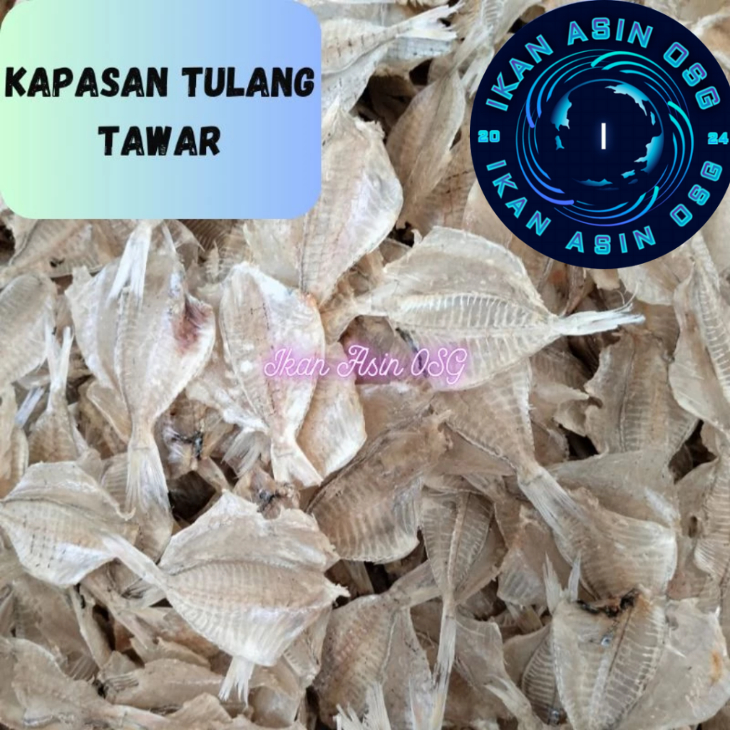 

Ikan Asin Kapasan Tulang Tawar 1000gr, 500gr, 250gr