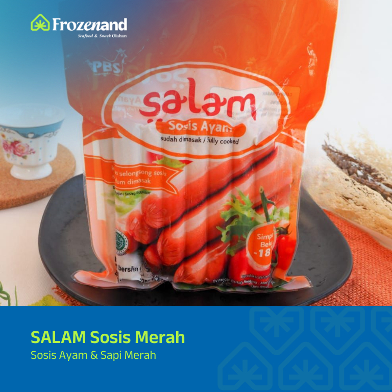 

SALAM Sosis Merah Ayam & Sapi