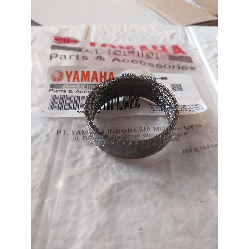 Paking Sambungan Tengah Knalpot Yamaha FizR Fiz (4WH) 100% ORIGINAL ASLI YAMAHA GENUINE PARTS.